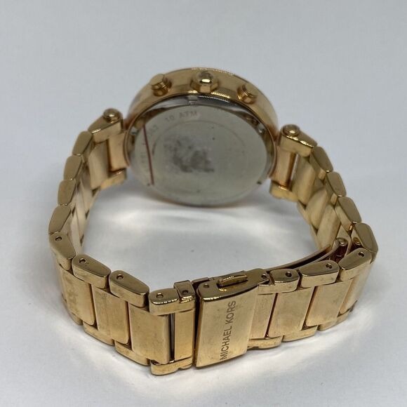 Michael Kors Parker MK5491 Womens Stainless Steel Analog Dial Quartz Watch WO351 - Picture 10 of 12